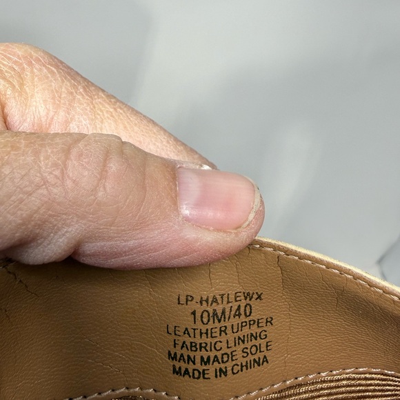 Lucky Brand LP Hatlewx leather riding knee boots sz 10 (DRBMNZ) - Picture 8 of 9